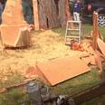 Skulpturen aus Holz - Daniel Cotti, Ramosch