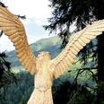 Skulpturen aus Holz - Daniel Cotti, Ramosch