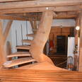 Das fertige Treppe - ein Unikat!