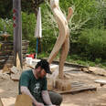Skulpturen aus Holz - Daniel Cotti, Ramosch
